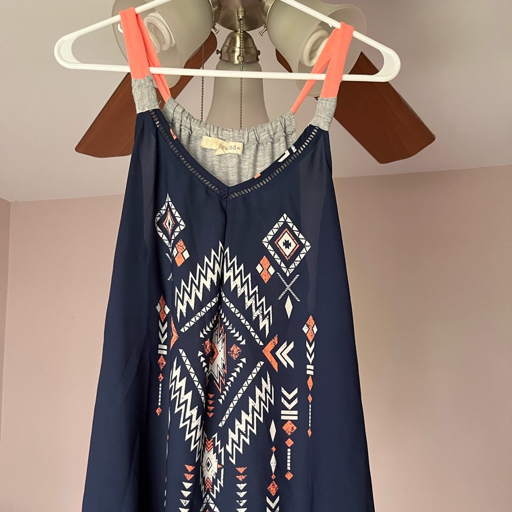 brand: rewind-size: XL-worn once, like new.
